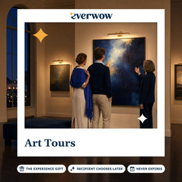 Everwow Art Tours experience gift photo in a frame, private gallery tour