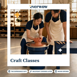 Everwow Craft Classes experience gift photo in a frame, pottery wheel lesson