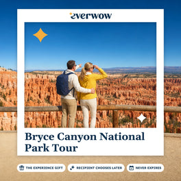 Everwow Bryce Canyon National Park Tour experience gift photo in a frame, orange hoodoo spires