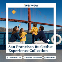 Everwow San Francisco Bucketlist Experience Collection experience gift photo in a frame, family on a bay ferry