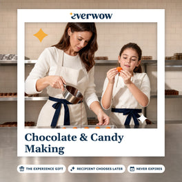 Everwow Chocolate & Candy Making experience gift photo in a frame, chocolate pour