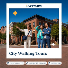 Everwow City Walking Tours experience gift photo in a frame, historic block tour