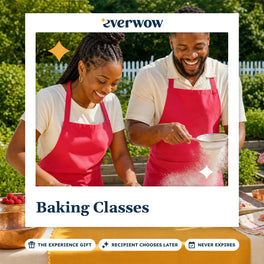 Everwow Baking Classes experience gift photo in a frame, baking bread together