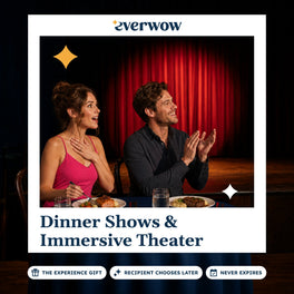 Everwow Dinner Shows & Immersive Theater experience gift photo in a frame, couple at dinner theater