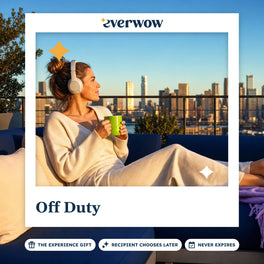 Everwow Off Duty experience gift photo in a frame, balcony evening unwind