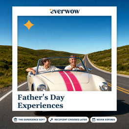 Everwow Father's Day Experiences experience gift photo in a frame, classic convertible drive