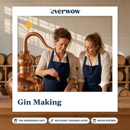 Everwow Gin Making experience gift photo in a frame, botanicals by a copper still