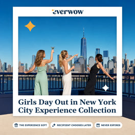 Everwow Girls Day Out in New York City Experience Collection experience gift photo in a frame, cocktails on a rooftop