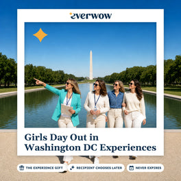 Everwow Girls Day Out in Washington DC Experiences experience gift photo in a frame, friends on the National Mall