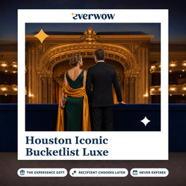 Everwow Houston Iconic Bucketlist Luxe experience gift photo in a frame, couple in a theater box