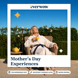 Everwow Mother's Day Experiences experience gift photo in a frame, garden terrace tea