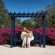 Daughter resting her head on her mother's shoulder by azalea beds, Mother's Day in Houston Experience Collection gift