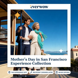 Everwow Mother's Day in San Francisco Experience Collection gift photo in a frame, cable car ride