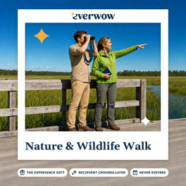 Everwow Nature & Wildlife Walk experience gift photo in a frame, wildlife walk on a boardwalk