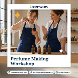 Everwow Perfume Making Workshop experience gift photo in a frame, dropper over a test vial