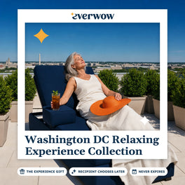 Everwow Washington DC Relaxing Experience Collection experience gift photo in a frame, rooftop lounger