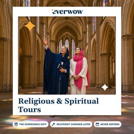 Everwow Religious & Spiritual Tours experience gift photo in a frame, vaulted stone nave