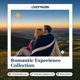 Everwow Romantic Experience Collection gift photo in a frame, couple at a hilltop sunset