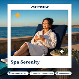 Everwow Spa Serenity experience gift photo in a frame, mother and daughter spa rest