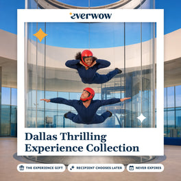 Everwow Dallas Thrilling experience gift photo in a frame, indoor skydiving flight