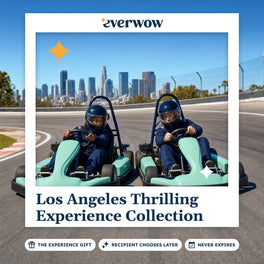 Everwow Los Angeles Thrilling Experience Collection gift photo in a frame, go-kart race