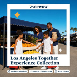 Everwow Los Angeles Together Experience Collection gift photo in a frame, farmers market visit